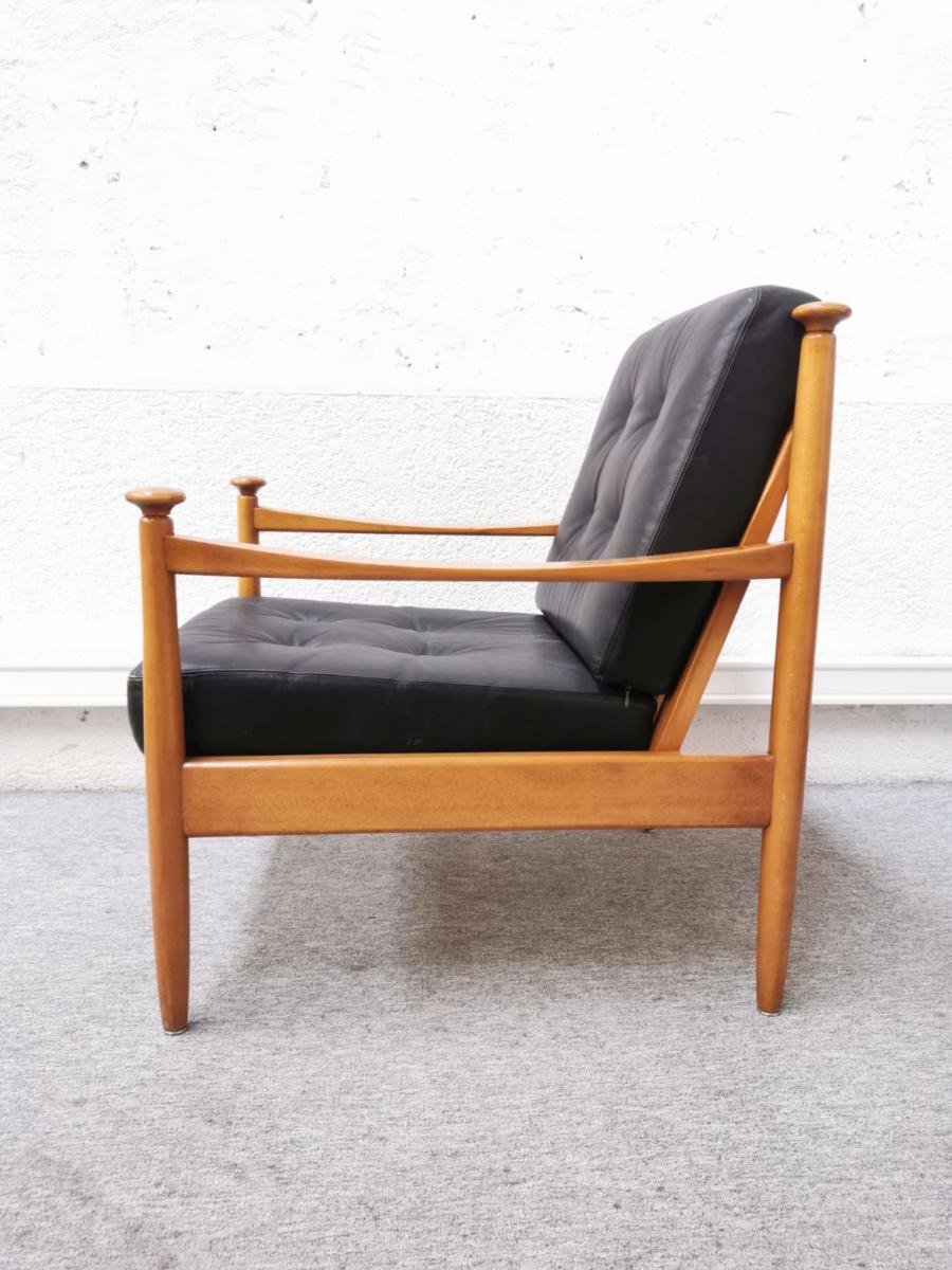Danish leather armchair