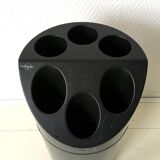 Midcentury black ‘Manade' umbrella stand, Paris