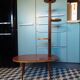Porte plante vintage en formica