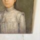 Portraits de jeunes gens huile sur toile signée 1914