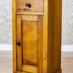 Art Nouveau Pine Nightstand with Stone Top, 1910
