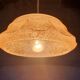 Art Deco pendant lamp from the 30s and 50s, vintage France - newly electrified