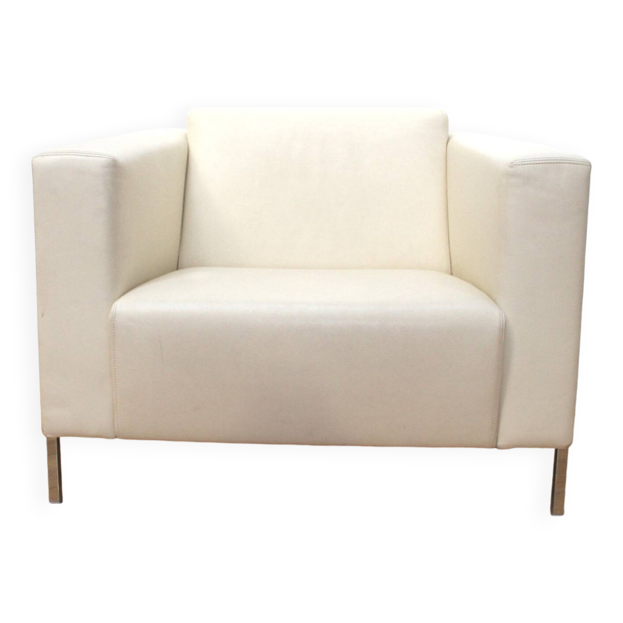 Steel armchair, Moroso