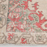 4x7 anatolian handmade vintage rug 215x138cm