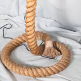 Rope floor lamp