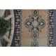 Vintage Turkish Hand-Knotted Wool Cotton Orange Runner Rug 92x307