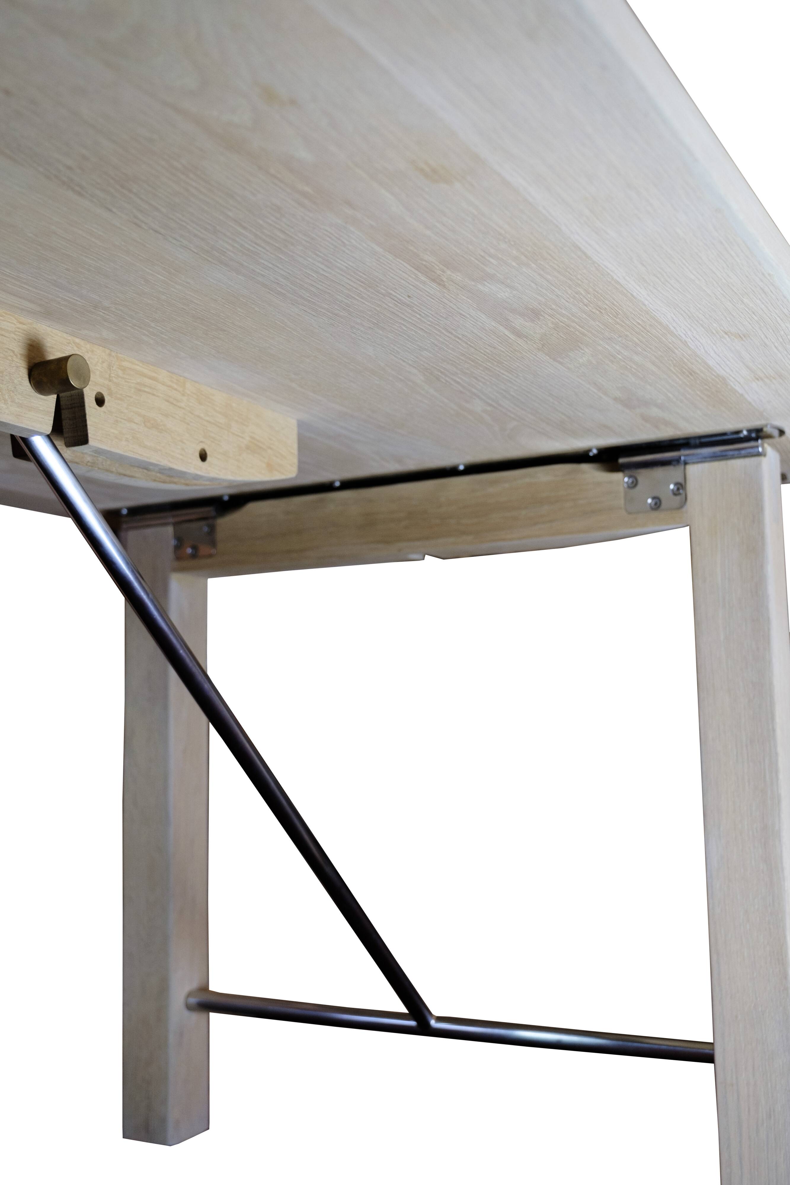 Dining Table Made In Solid Oak By Hans Thryge Raunkjær For Trip Trap