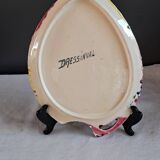 Ceramic plate dressing table