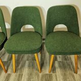 Dining Chairs by Oswald Haerdtl for Ton, 1950s, Set of 4