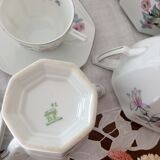 Fine porcelain coffee set EPIAGE D.F. Czechoslovakia of the 30s
