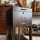 Vintage industrial filing cabinet on wheels