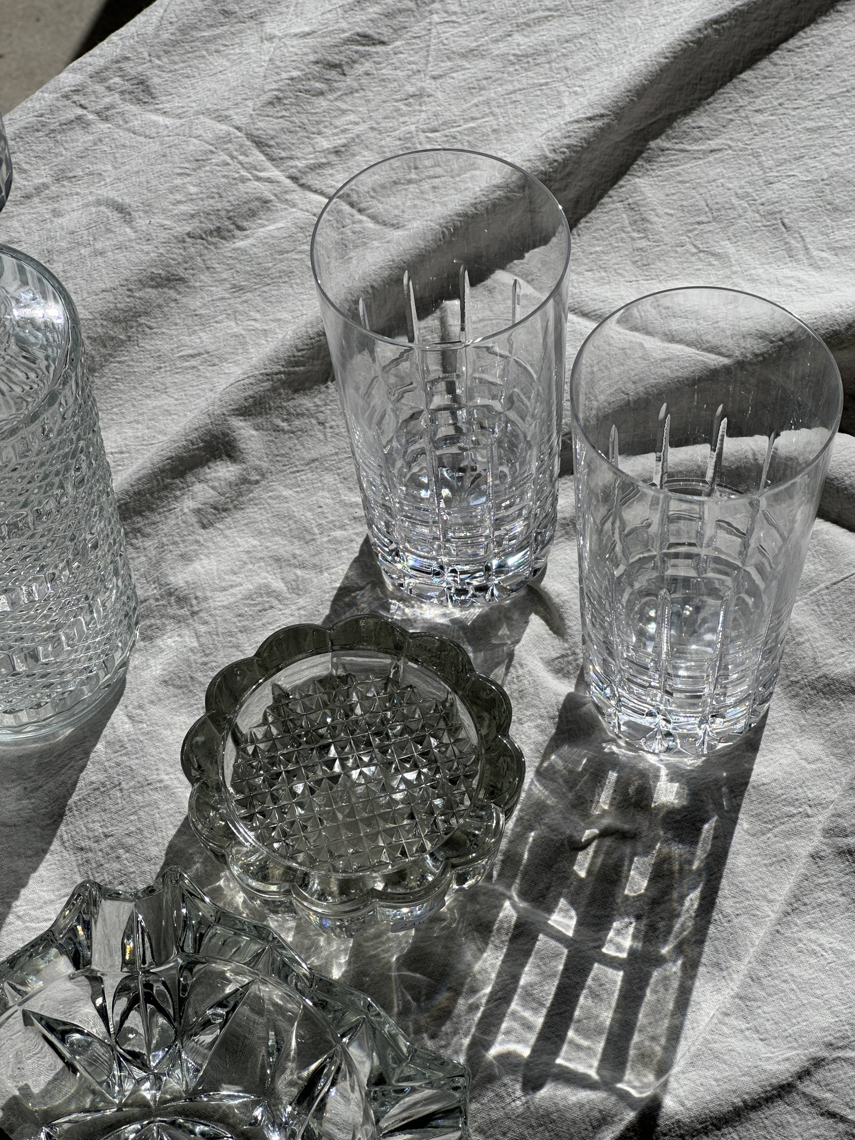 Large square ashtray large diamond tips