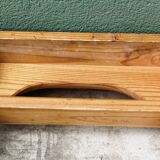 Small bench, pine steps