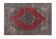 Vintage Turkish rug from Oushak, handwoven 215x323 cm