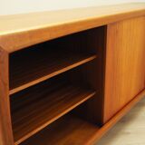Buffet en teck, design danois, années 1970, fabricant : Dyrlund
