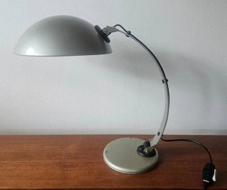 Rare Adjustable Midcentury Table Lamp, 1970s