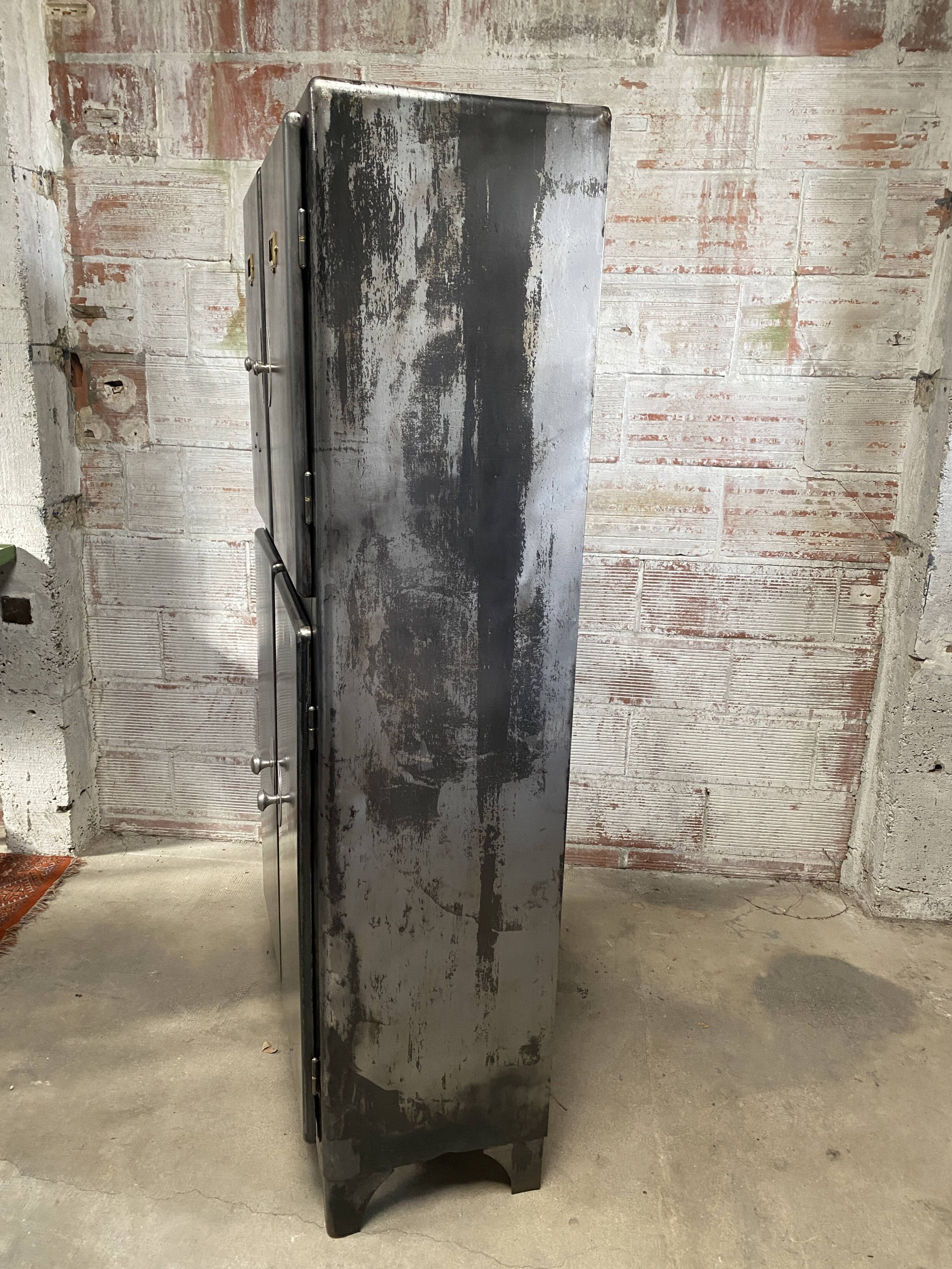 Sheet metal kitchen buffet