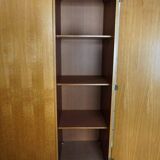 Vintage 60s three-door wardrobe