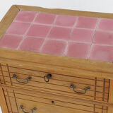 Small chest of drawers around 1900