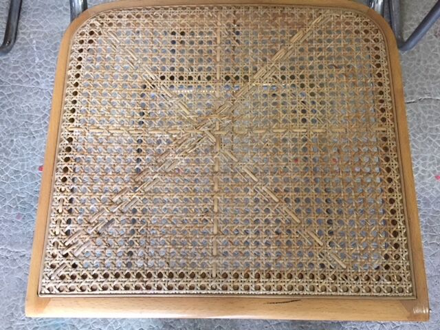 Set of Cesca B32 chairs by Marcel Breuer