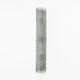 Pair of Modern Italian Brass and Murano Glass Textured Light Green Wall Sconce