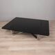 Table en verre vintage des années 60 mod. 784 design G.Frattini pour Cassina