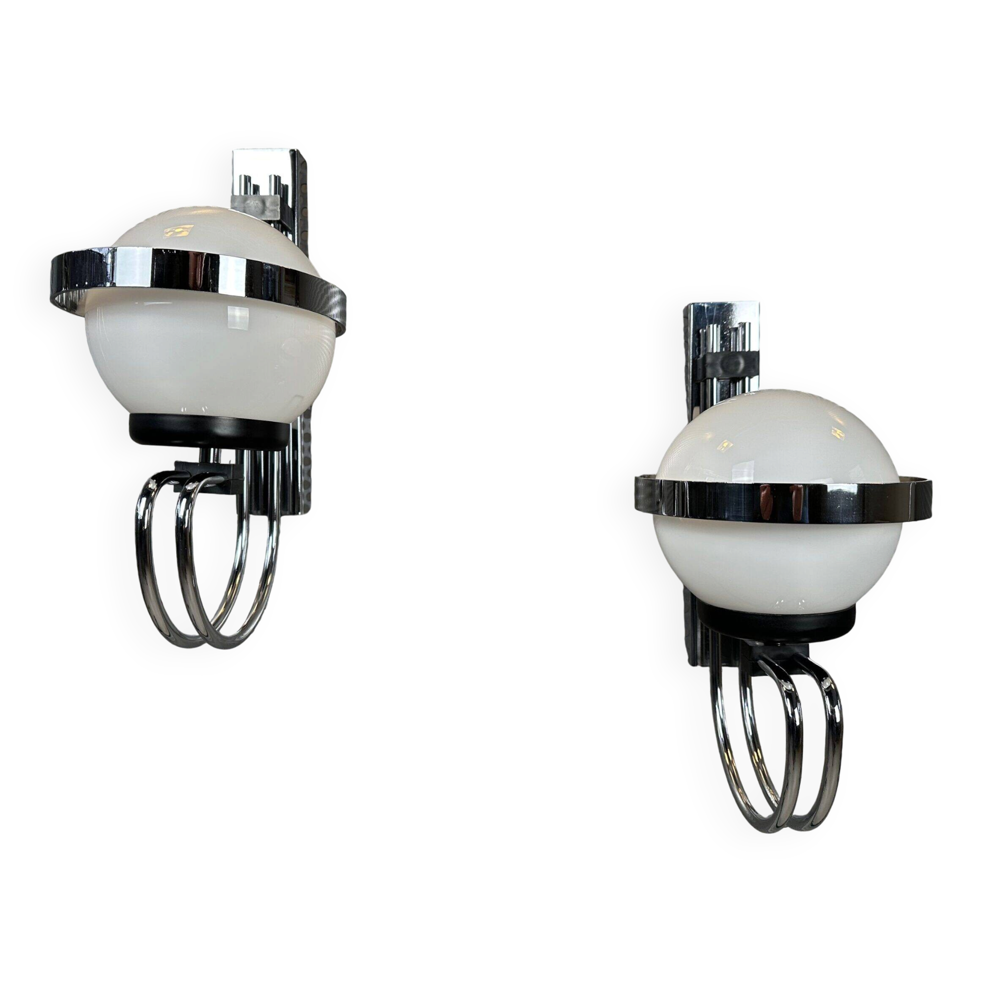 2x vintage design wall lamps