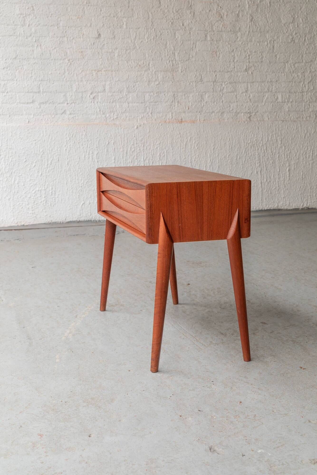 Rare chest of drawers by Rimbert Sandholt, Denmark, 1960's