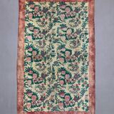 Vintage turkish rug 206x135 cm shabby distressed carpet medium