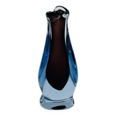 Vase Soliflore Murano Sommerso Flavio Poli Seguso 1960