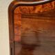 Solid walnut bed with very old walnut burl.