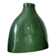 Green designer ceramic vase