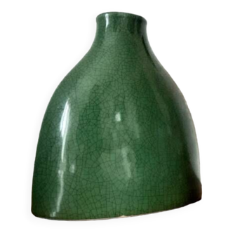 Vase vert en céramique design