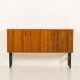 Small Italian sideboard with 4 drawers, 1970s