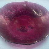 elegant Italian design cup from IVV glassware purple color - ∅ 40 cm