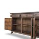 Late 19th Century Catal Spanish Baroque-Style Walnut Credenza