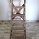 Old wooden stepladder