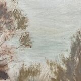 Painting on canvas Sologne