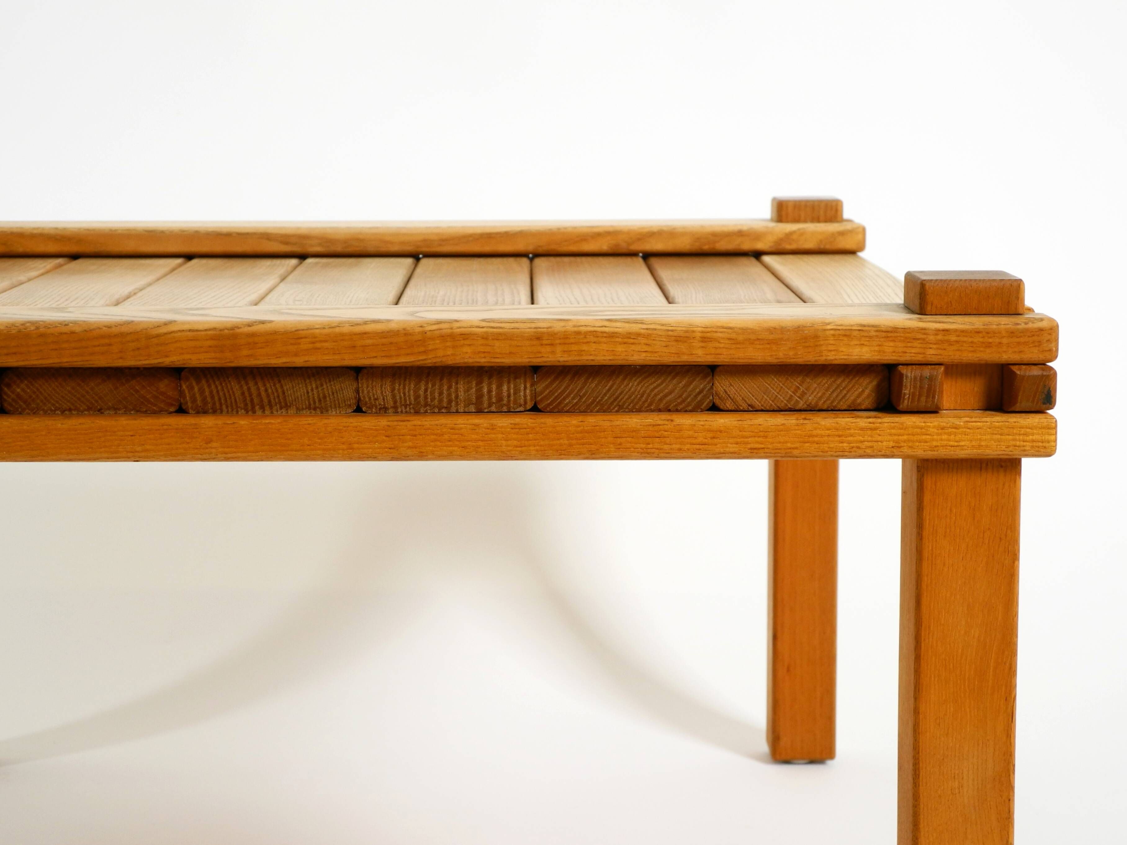 1960s "Farmer Collection" coffee table by Gerd Lange for Bofinger, ash wood