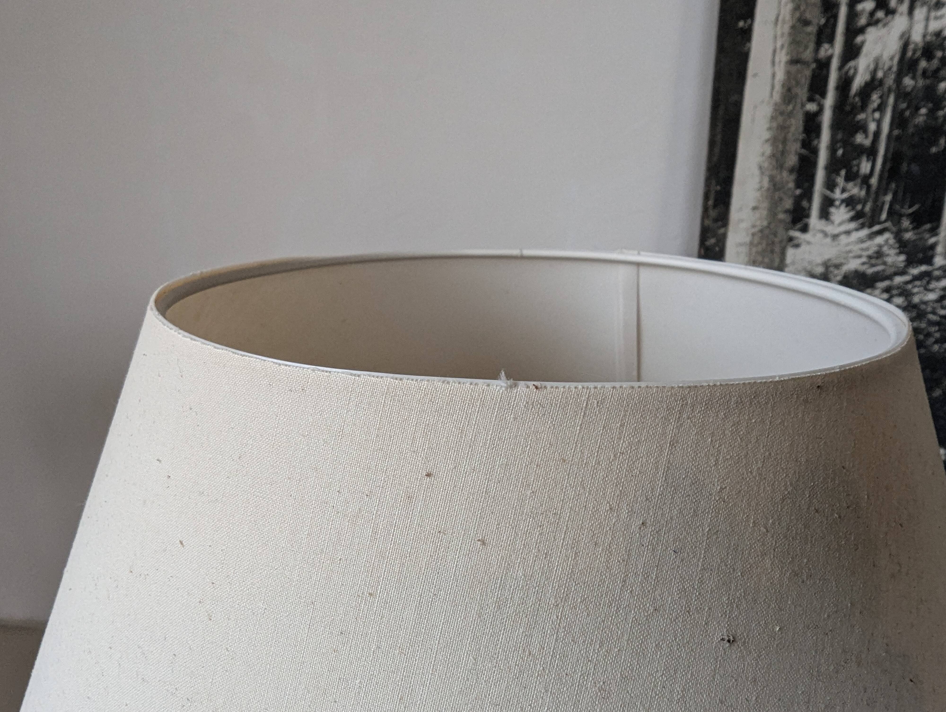 Pair of pine lamps, 1980s