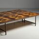 Tables basses en marqueterie (ensemble) 19e siècle