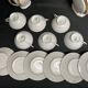 Art Deco, 9-piece Limoges porcelain coffee service circa 1930