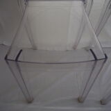 Pair of stackable chairs Victoria Ghost by Philippe Starck, Kartell