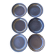 Organic earthenware deep plates from Gré du Marais, France.