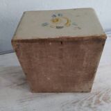 Commode, coffret à bijoux bois peint années 60