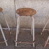 3 workshop stools