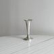 small antique silver-plated metal vase