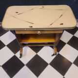Magazine holder side table