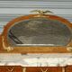 Très ancien buffet Louis XVI avec marbre, miroir et bronze