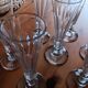 Antique champagne flutes